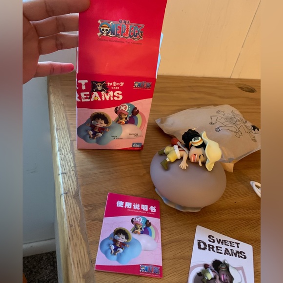 NEW One Piece Usopp Night Light Figure Lamp Bedside LED Light Rechargeable - Picture 5 of 17